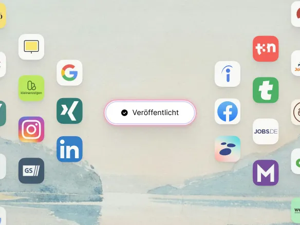 Join Multiposting-Dashboard mit einer Stelle, die auf mehrere Jobbörsen verteilt wird