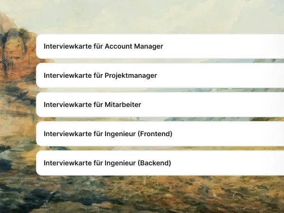 Scorecard-Editor in Join mit Kriterien und einem Bewertungsfeld pro Kriterium direkt in der App