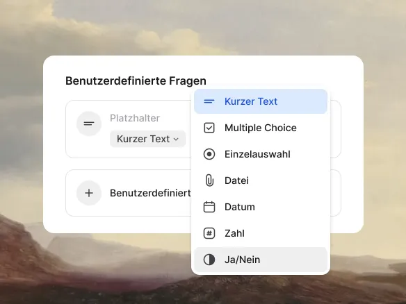 Ausschluss-Entscheidungsprotokoll in einem Kandidat:innen-Profil in Join mit der Antwort und der ausgelösten Regel