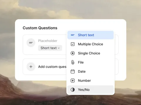 Knockout-decision log on a candidate profile in Join showing the candidate's answer and the rule that matched